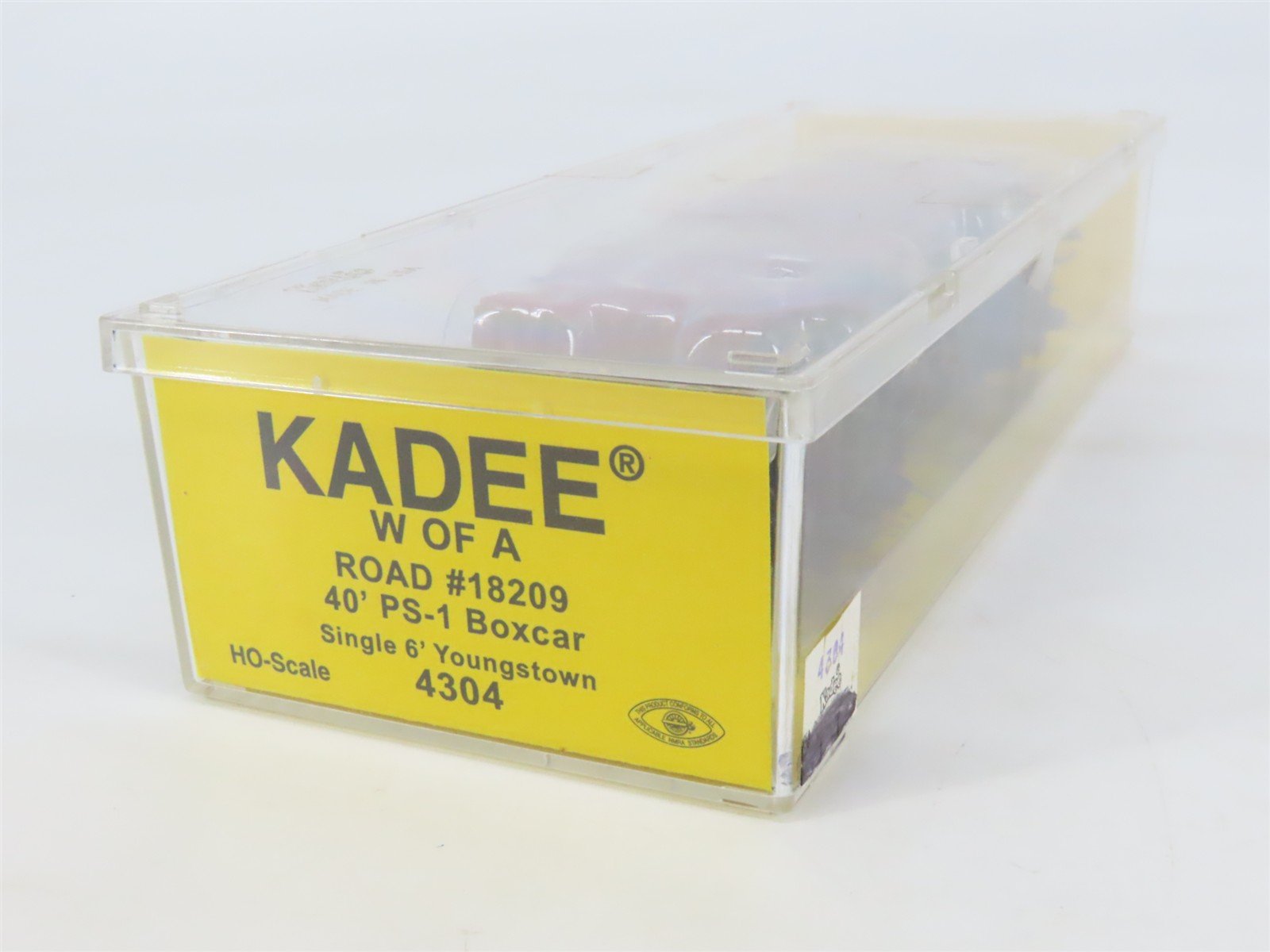 HO Kadee 4304 WofA The West Pont Route 40' Single Door Box Car #18209 - SEALED