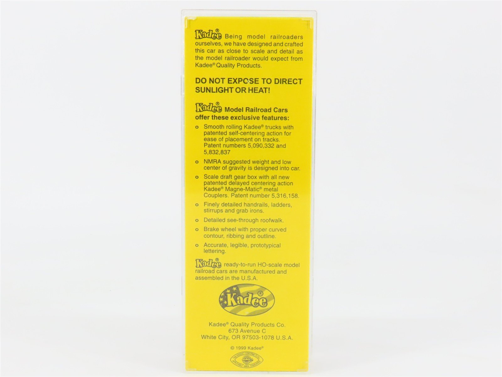 HO Kadee 6005 N&W Norfolk & Western 50' Youngstown Door Box Car #54821 - SEALED