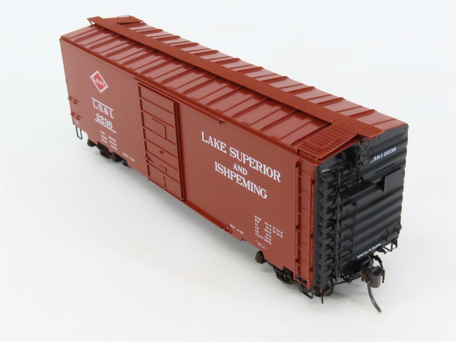 HO Scale Kadee 4027 LS&I Lake Superior & Ishpeming 40' Single Door Box Car #2236