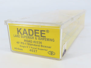 HO Scale Kadee 4027 LS&I Lake Superior & Ishpeming 40' Single Door Box Car #2236