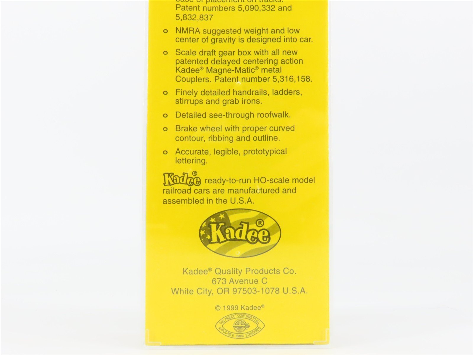 HO Scale Kadee 6001 KCS Kansas City Southern 50' PS-1 Box Car #25628 - SEALED
