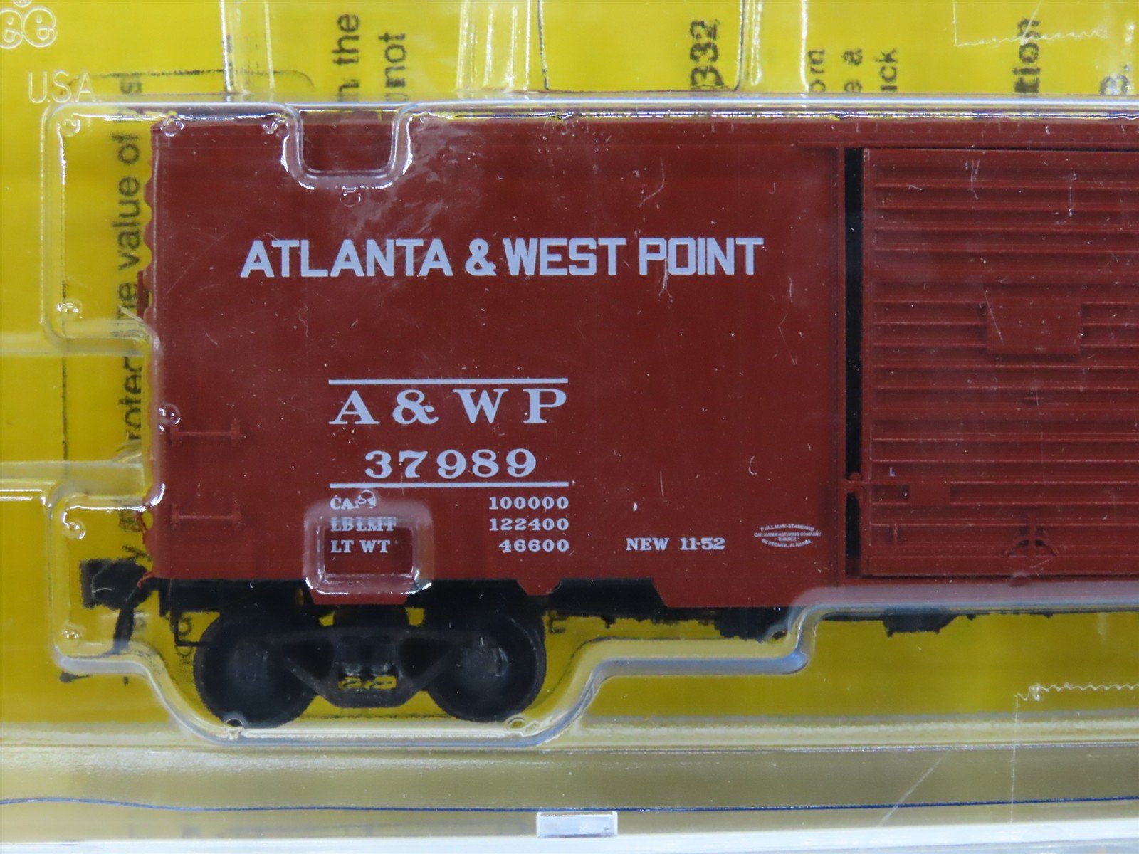 HO Scale Kadee 5106 A&WP The West Point Route 40' PS-1 Box Car #37989 - SEALED