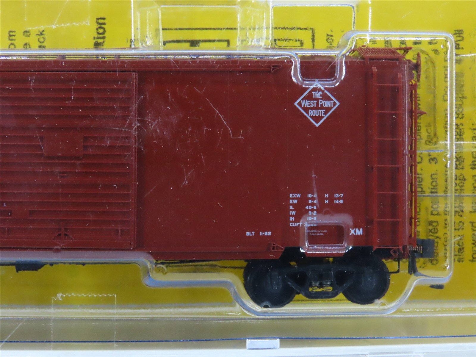 HO Scale Kadee 5106 A&WP The West Point Route 40' PS-1 Box Car #37989 - SEALED