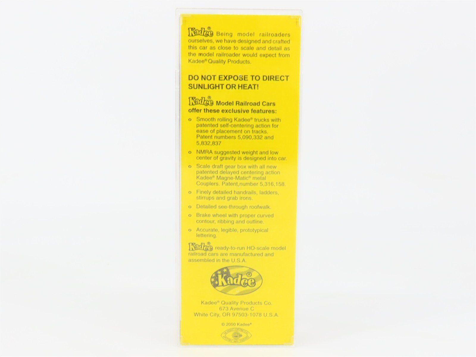 HO Scale Kadee 5106 A&WP The West Point Route 40' PS-1 Box Car #37989 - SEALED