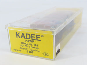 HO Scale Kadee 5106 A&WP The West Point Route 40' PS-1 Box Car #37989 - SEALED