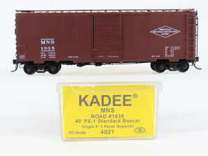 HO Scale Kadee 4021 MNS Minneapolis Northfield & Southern 40' PS-1 Box Car #1035