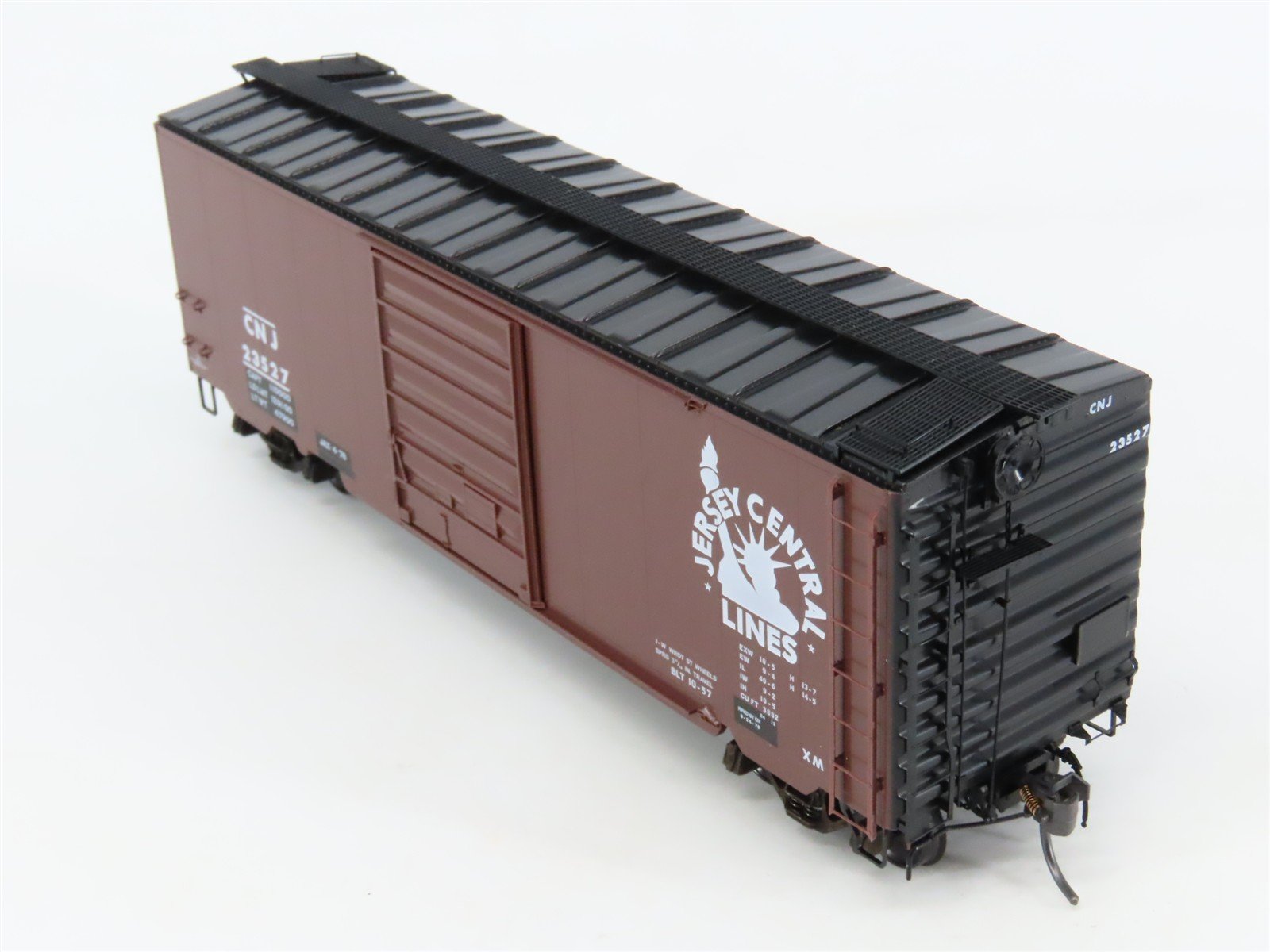 HO Scale Kadee 5204 CNJ Jersey Central 40' PS-1 Single Door Box Car #23527