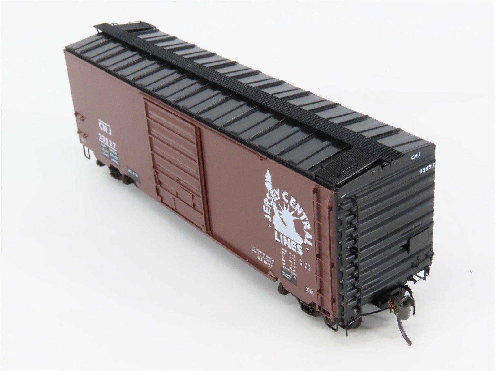 HO Scale Kadee 5204 CNJ Jersey Central 40' PS-1 Single Door Box Car #23527
