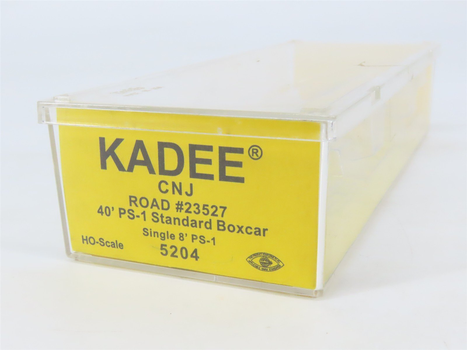 HO Scale Kadee 5204 CNJ Jersey Central 40' PS-1 Single Door Box Car #23527