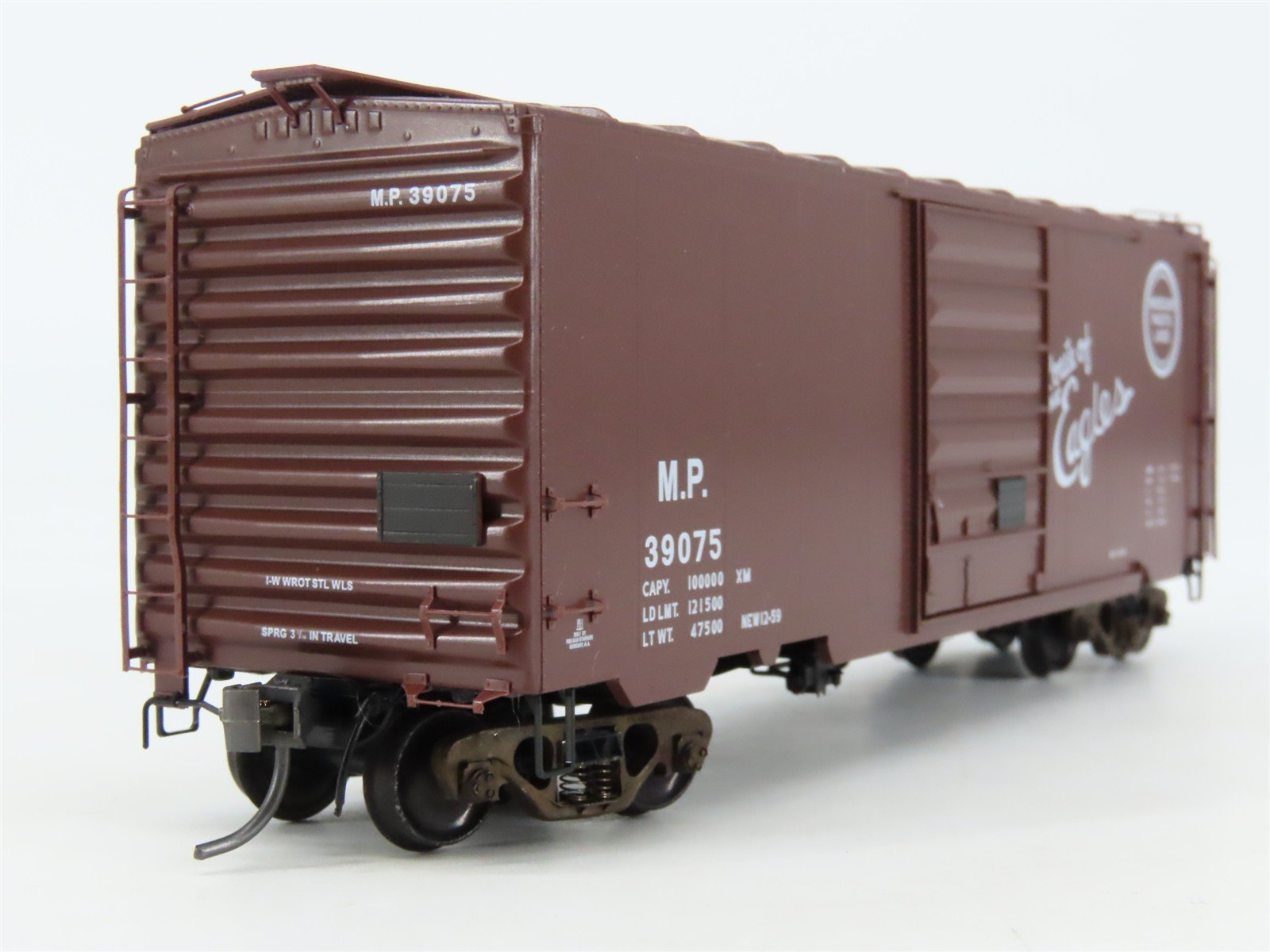HO Scale Kadee 5207 MP Route Of The Eagles 40' PS-1 Single Door Box Car #39075