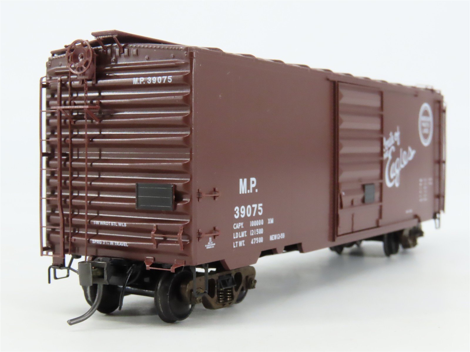 HO Scale Kadee 5207 MP Route Of The Eagles 40' PS-1 Single Door Box Car #39075