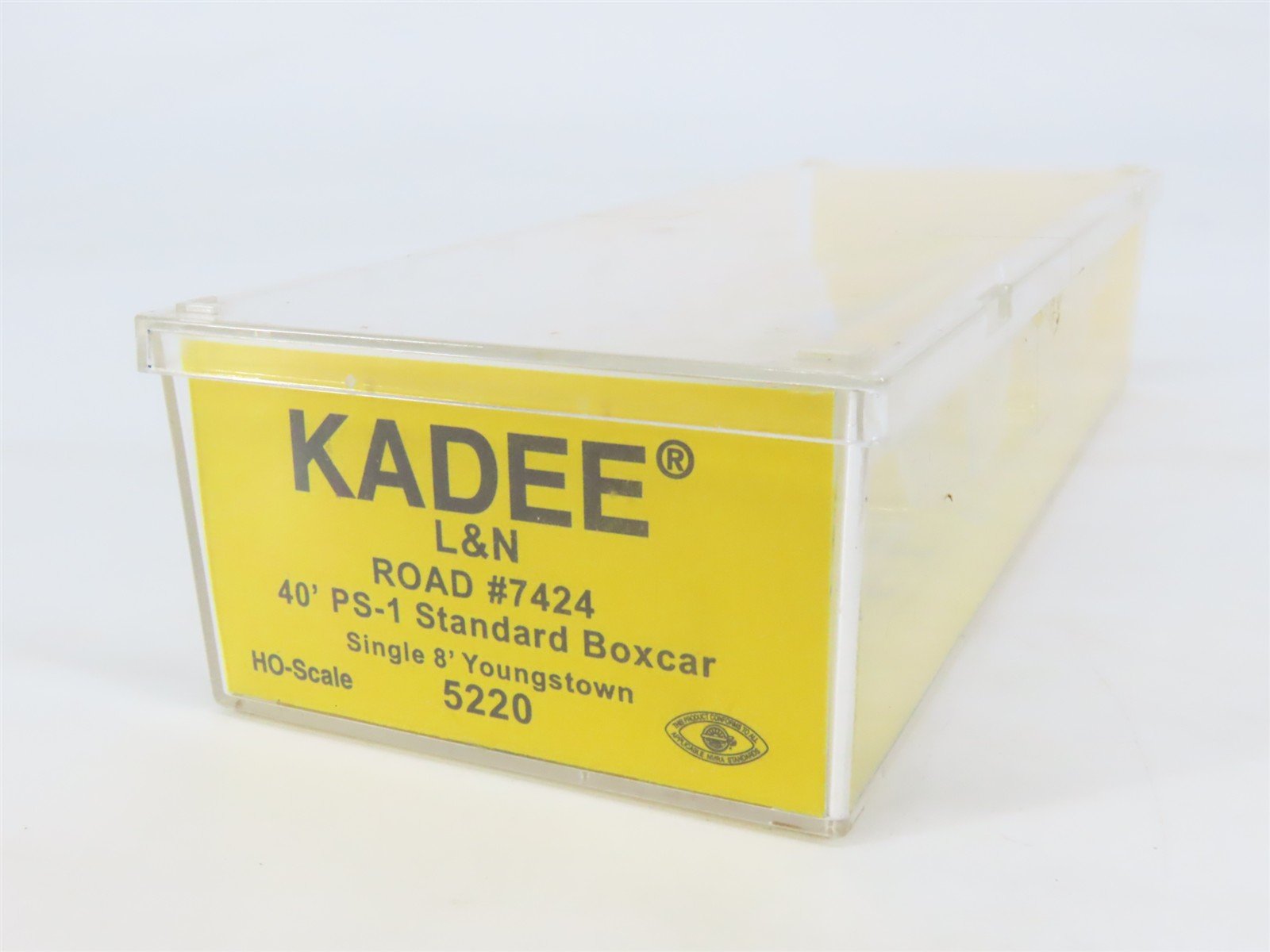 HO Scale Kadee 5220 L&N Louisville & Nashville Dixie Line 40' PS-1 Box Car #7424