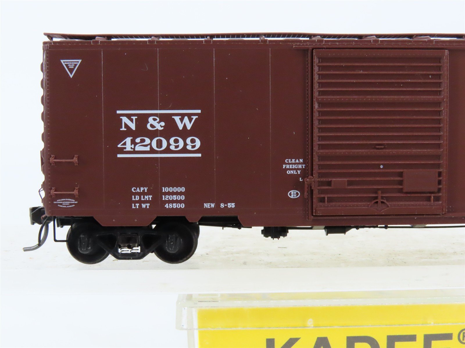HO Scale Kadee 5213 N&W Norfolk & Western 40' PS-1 Single Door Box Car #42099