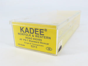 HO Scale Kadee 5213 N&W Norfolk & Western 40' PS-1 Single Door Box Car #42099