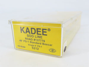 HO Scale Kadee 5212 SOO Line 40' PS-1 Single Door Box Car #137776