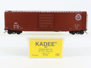 HO Scale Kadee 6102 MP Missouri Pacific 50' PS-1 Single Door Box Car #82739