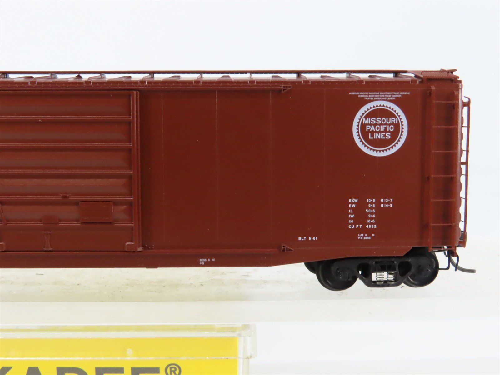 HO Scale Kadee 6102 MP Missouri Pacific 50' PS-1 Single Door Box Car #82739