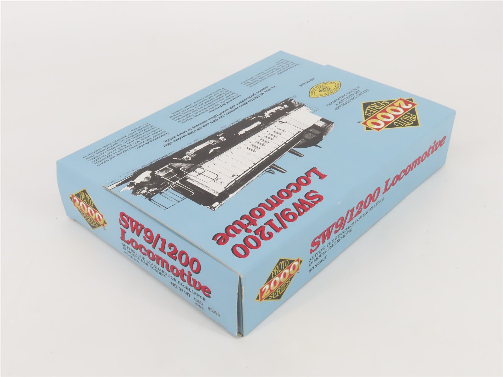 HO Scale Proto 2000 21147 C&O Chesapeake & Ohio EMD SW9 Diesel Switcher #5093