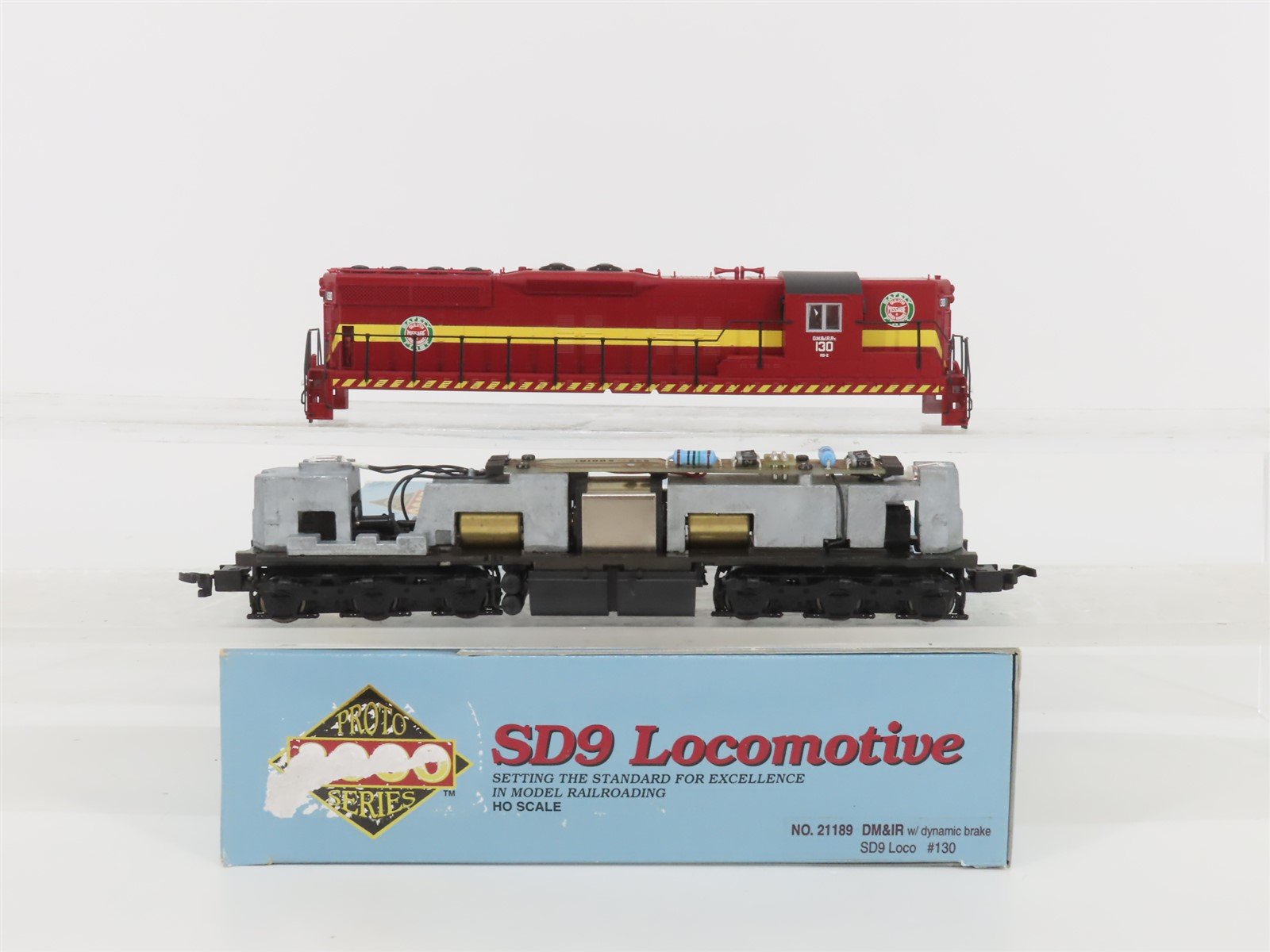 HO Scale Proto 2000 21189 DM&IR Missabe Road EMD SD9 Diesel #130 - DCC Ready
