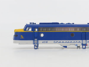 HO Scale Proto 2000 8185 C&O Chesapeake & Ohio EMD E8/9A Diesel #4016