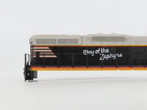 HO Scale Proto 2000 8225 CB&Q Burlington Route EMD SD7 Diesel #303 - DCC Ready