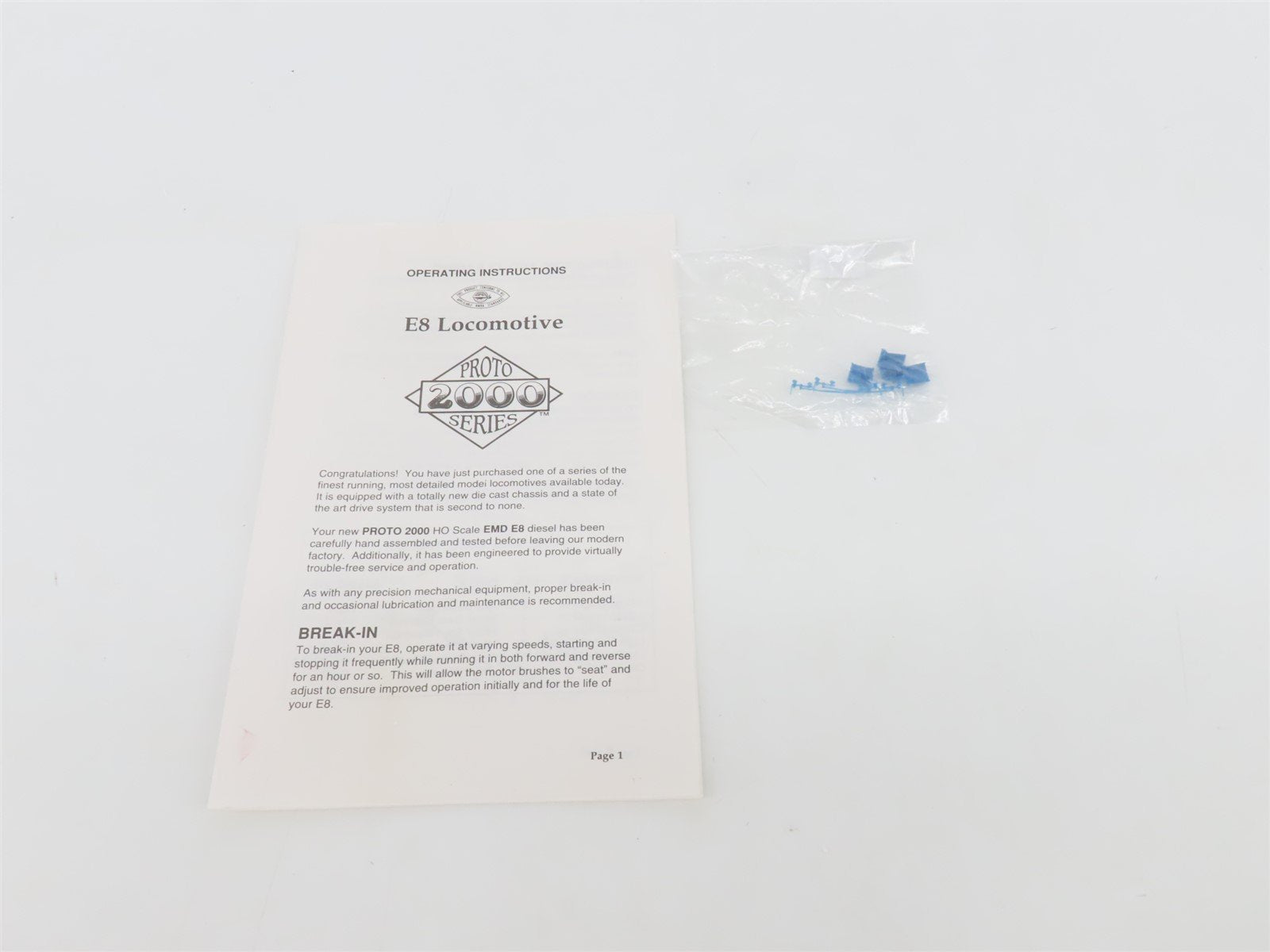 HO Scale Proto 2000 8177 Electro-Motive EMD Demonstrator E8/9 A/A Diesel Set