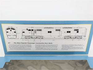HO Scale Proto 2000 21072 Undecorated EMD E7A Diesel Locomotive - DCC Ready