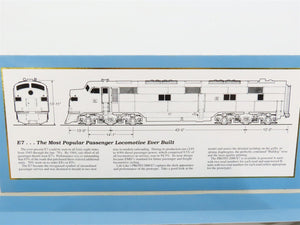 HO Scale Proto 2000 21072 Undecorated EMD E7A Diesel Locomotive - DCC Ready