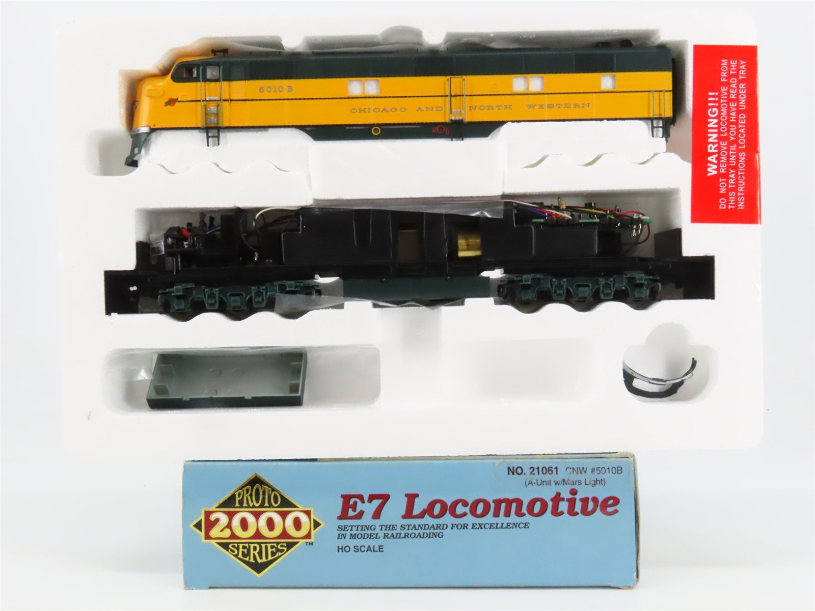 HO Proto 2000 21061 CNW Chicago & North Western E7A Diesel #5010B - DCC Ready