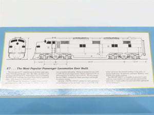 HO Scale Proto 2000 21072 Undecorated EMD E7A Diesel Locomotive - DCC Ready