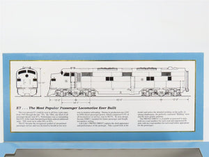 HO Scale Proto 2000 21072 Undecorated EMD E7A Diesel Locomotive - DCC Ready