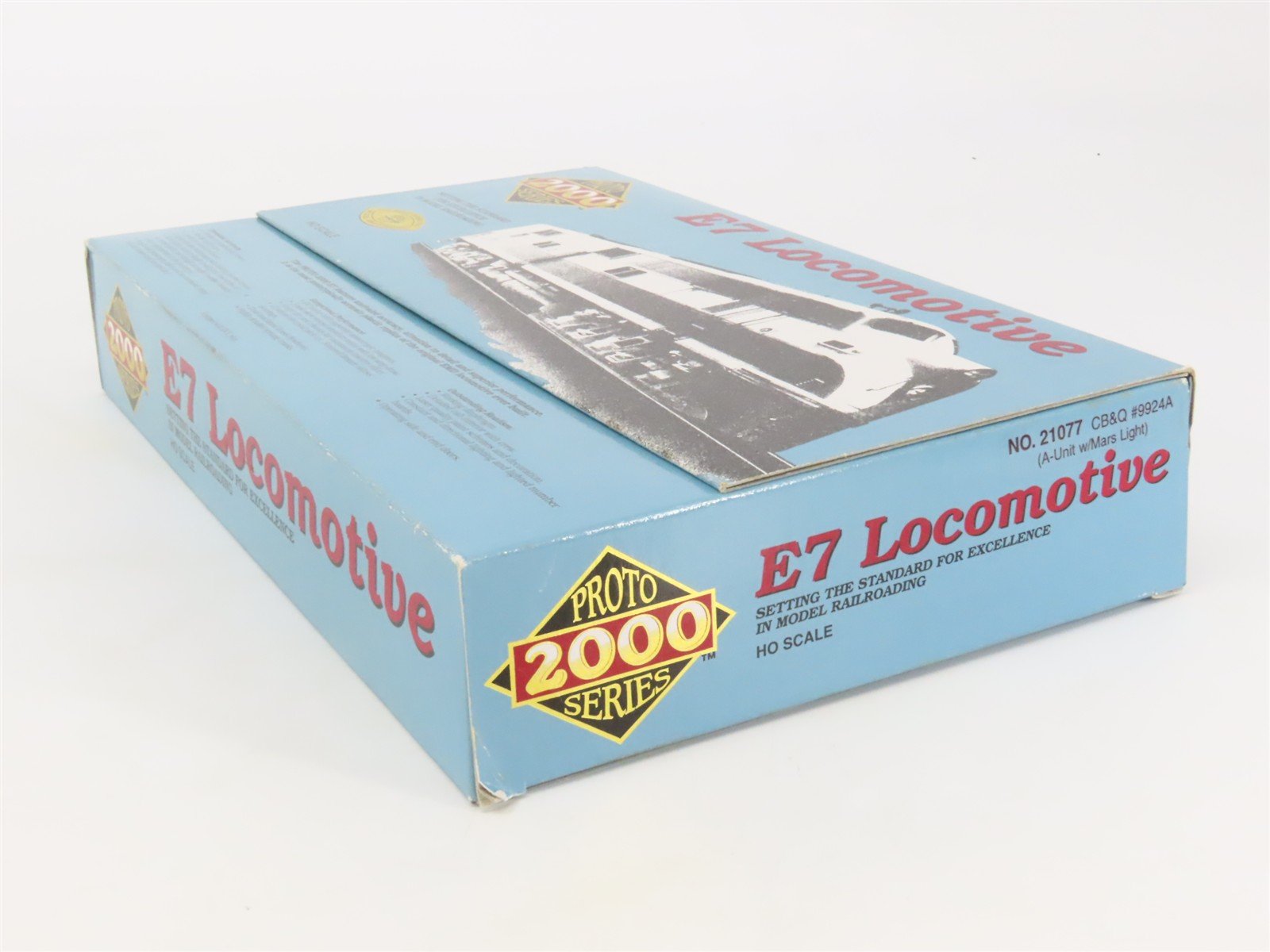 HO Proto 2000 21077 CB&Q Burlington Route EMD E7A Diesel #9924A - DCC Ready