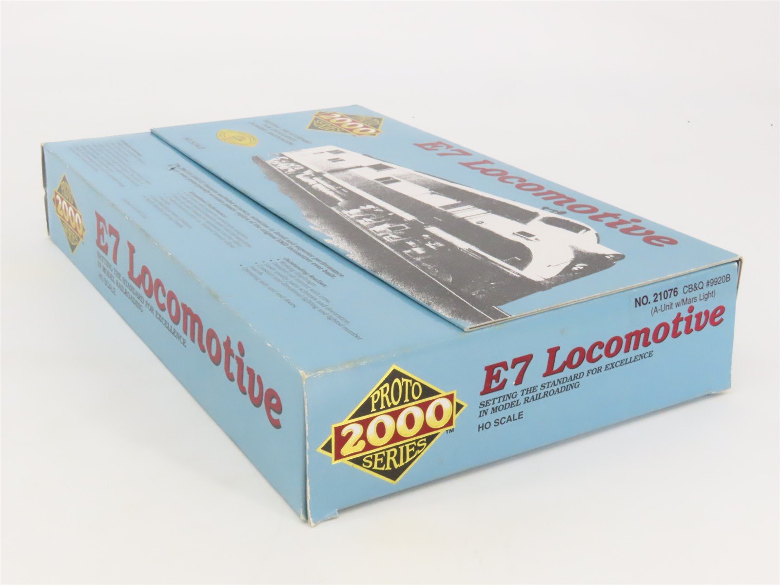 HO Proto 2000 21076 CB&Q Burlington Route EMD E7A Diesel #9920B - DCC Ready