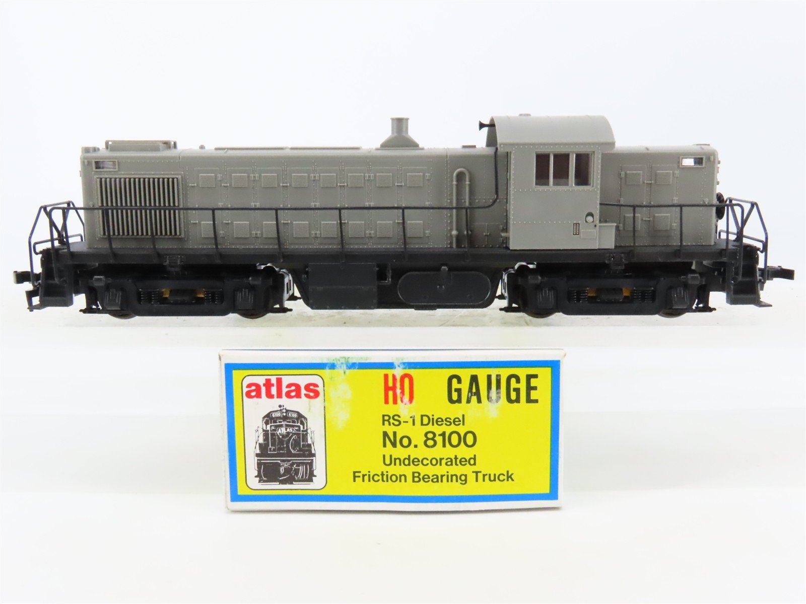 HO Scale Atlas/KATO 8100 Undecorated ALCO RS-1 Diesel Locomotive