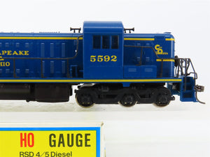 HO Scale Atlas/KATO 7082 C&O Chesapeake & Ohio ALCO RSD-4/5 Diesel #5592