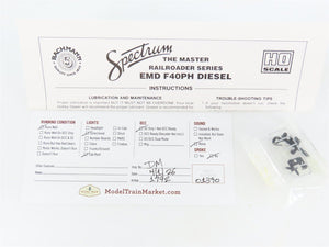 HO Scale Bachmann Spectrum 87007 AMTK Amtrak Phase III EMD F40PH Diesel #346