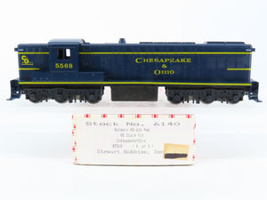 HO Scale Stewart 6140 C&O Chesapeake & Ohio Baldwin AS-616 Diesel #5568