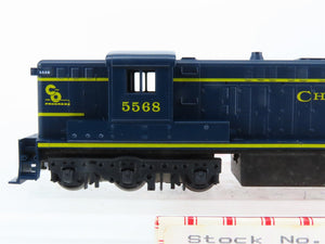 HO Scale Stewart 6140 C&O Chesapeake & Ohio Baldwin AS-616 Diesel #5568