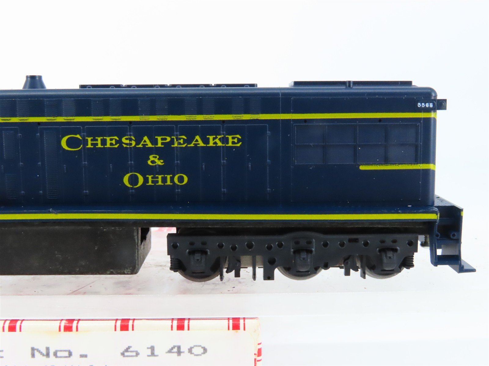 HO Scale Stewart 6140 C&O Chesapeake & Ohio Baldwin AS-616 Diesel #5568