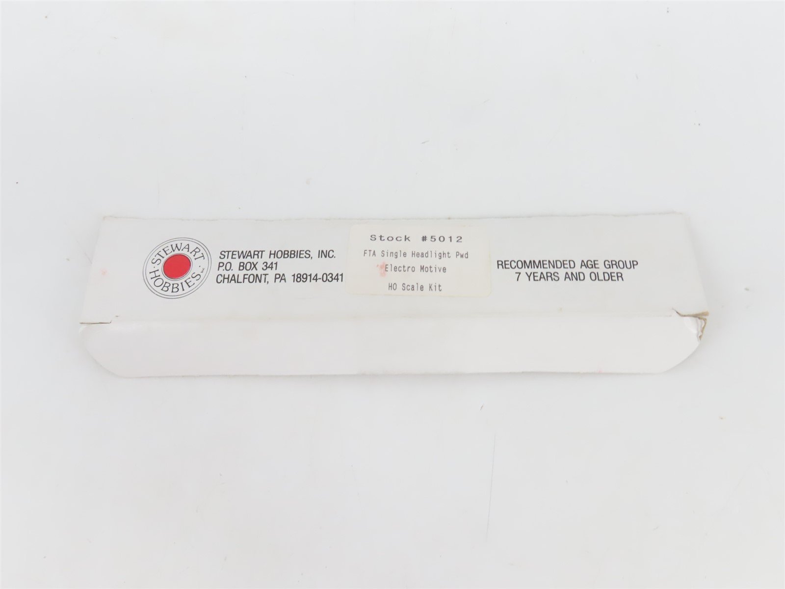 HO Scale Stewart 5012 Electro-Motive EMD FTA Demonstrator Diesel No# - DCC Ready