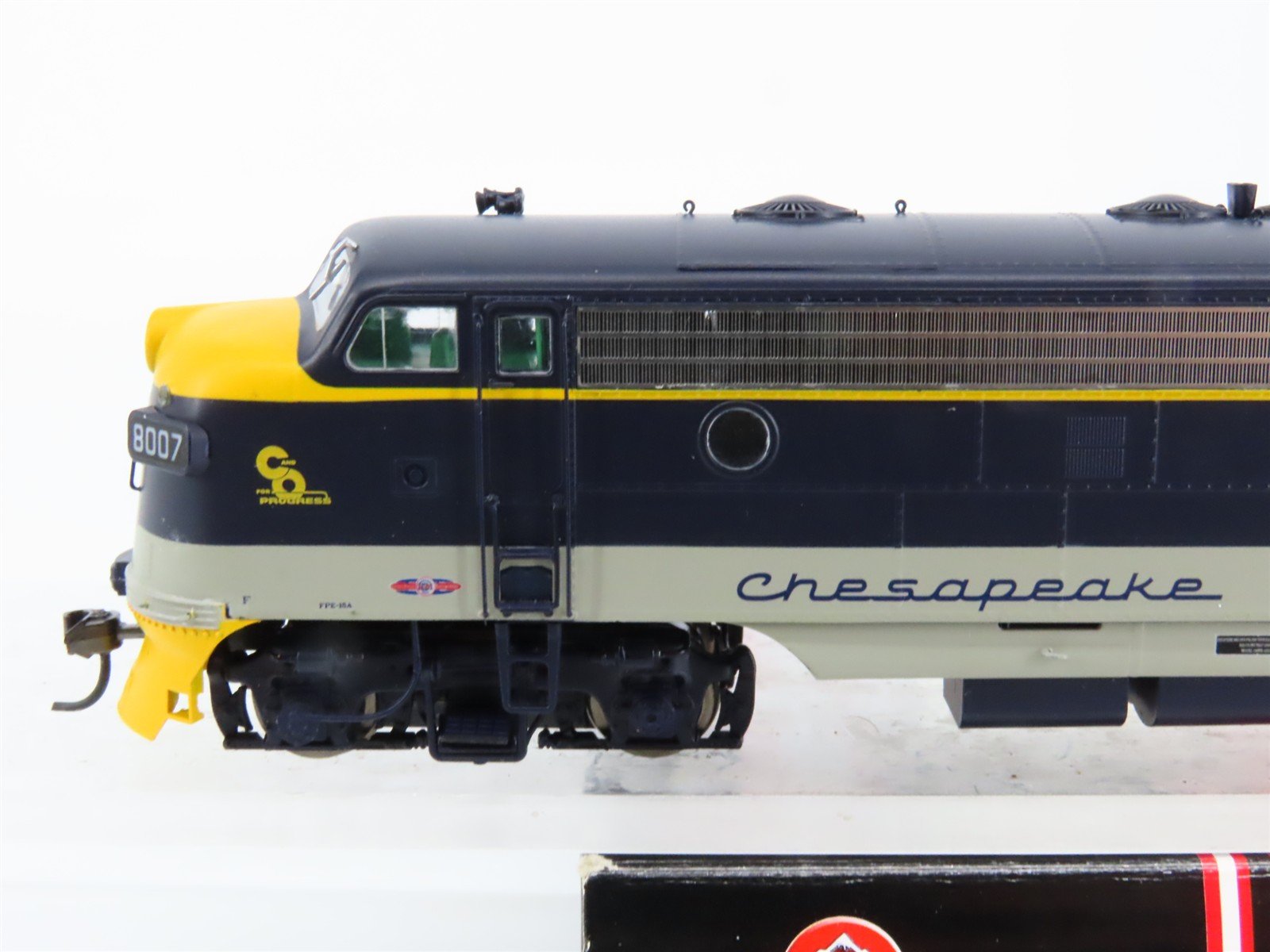 HO Scale InterMountain C&O Chesapeake & Ohio EMD FP7 Diesel #8007 - DCC Ready
