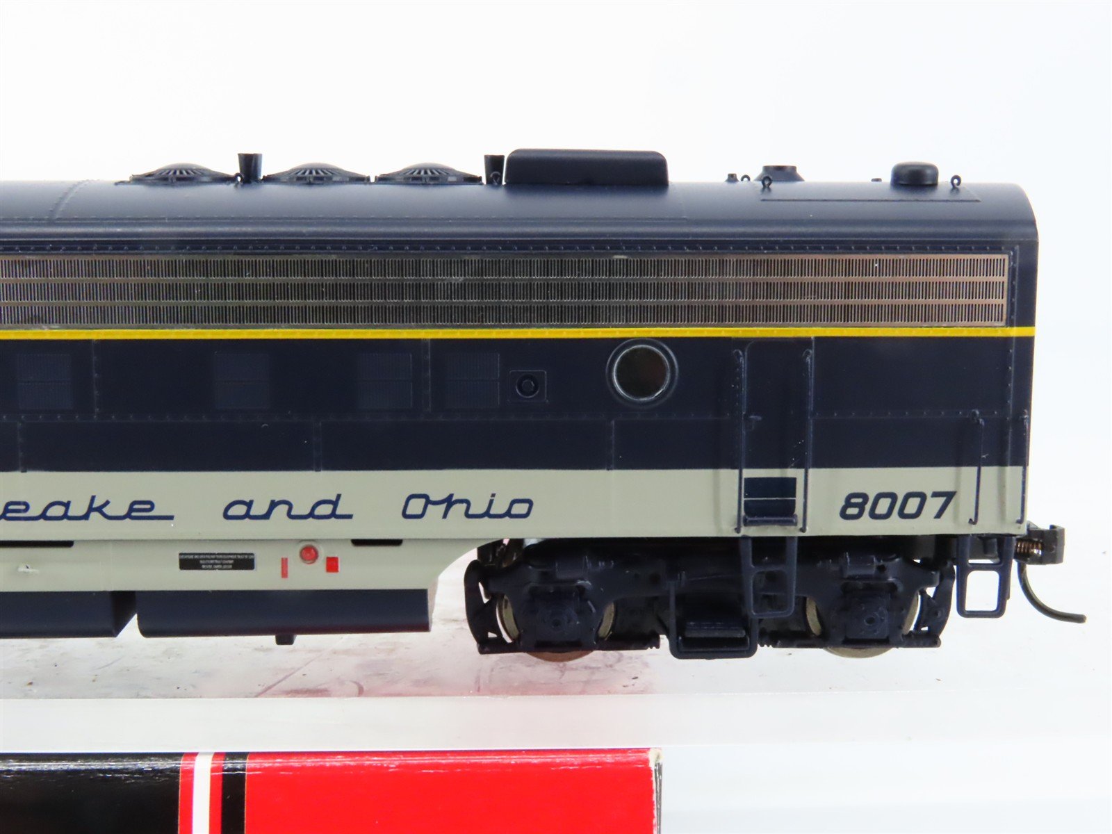 HO Scale InterMountain C&O Chesapeake & Ohio EMD FP7 Diesel #8007 - DCC Ready