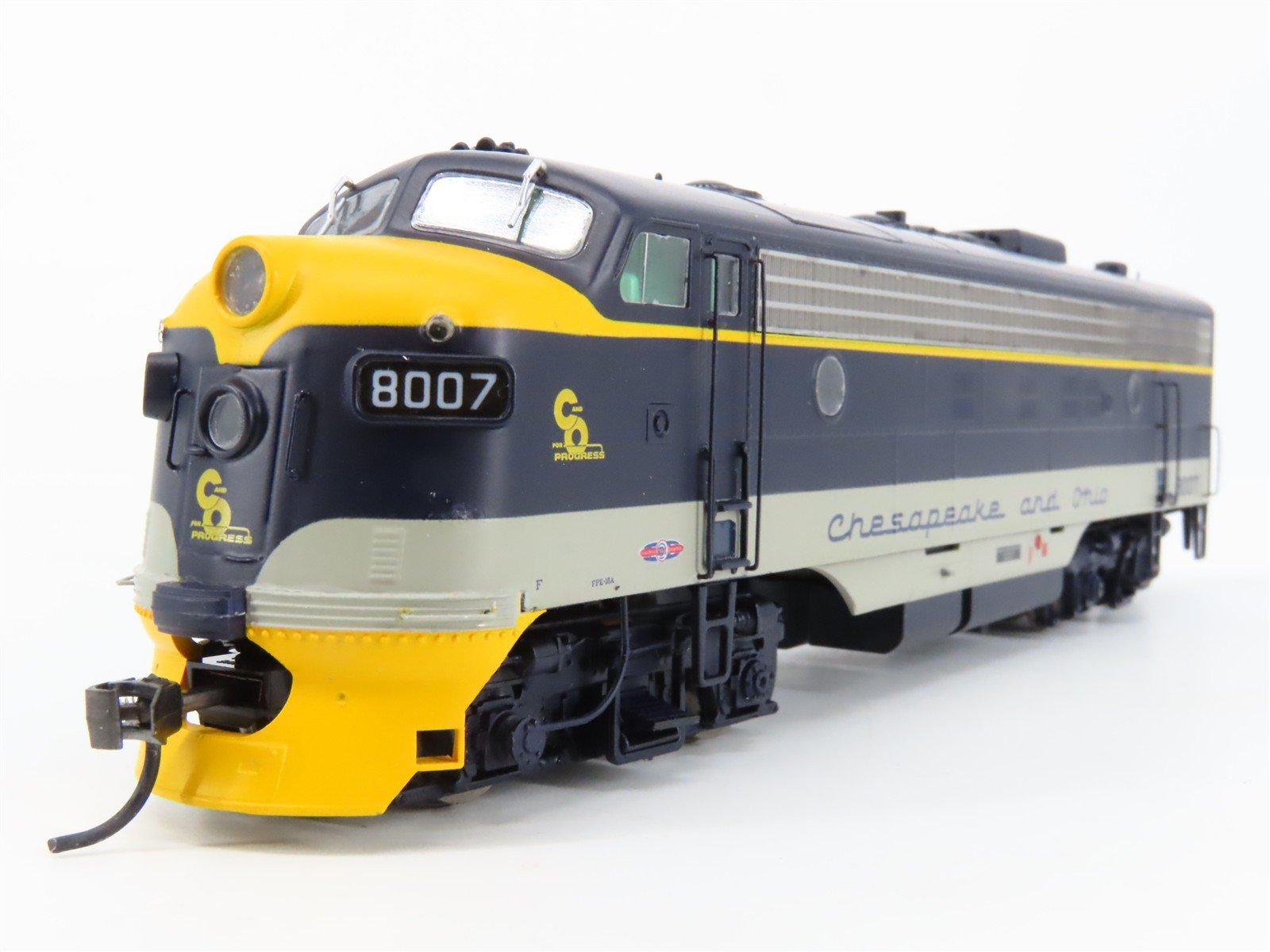 HO Scale InterMountain C&O Chesapeake & Ohio EMD FP7 Diesel #8007 - DCC Ready