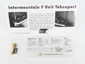 HO Scale InterMountain C&O Chesapeake & Ohio EMD FP7 Diesel #8007 - DCC Ready