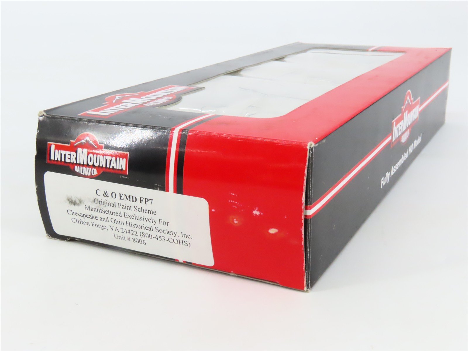 HO Scale InterMountain C&O Chesapeake & Ohio EMD FP7 Diesel #8007 - DCC Ready