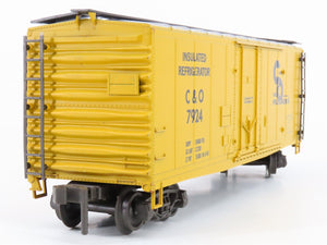 O Gauge 3-Rail Atlas 6243 C&P Chesapeake & Ohio 40' Insulated Reefer #7924
