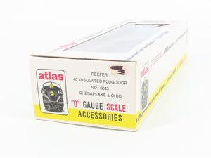 O Gauge 3-Rail Atlas 6243 C&P Chesapeake & Ohio 40' Insulated Reefer #7924