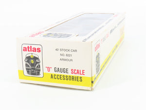 O Gauge 3-Rail Atlas 6221 ASEX Armour 40' Stock Car #398