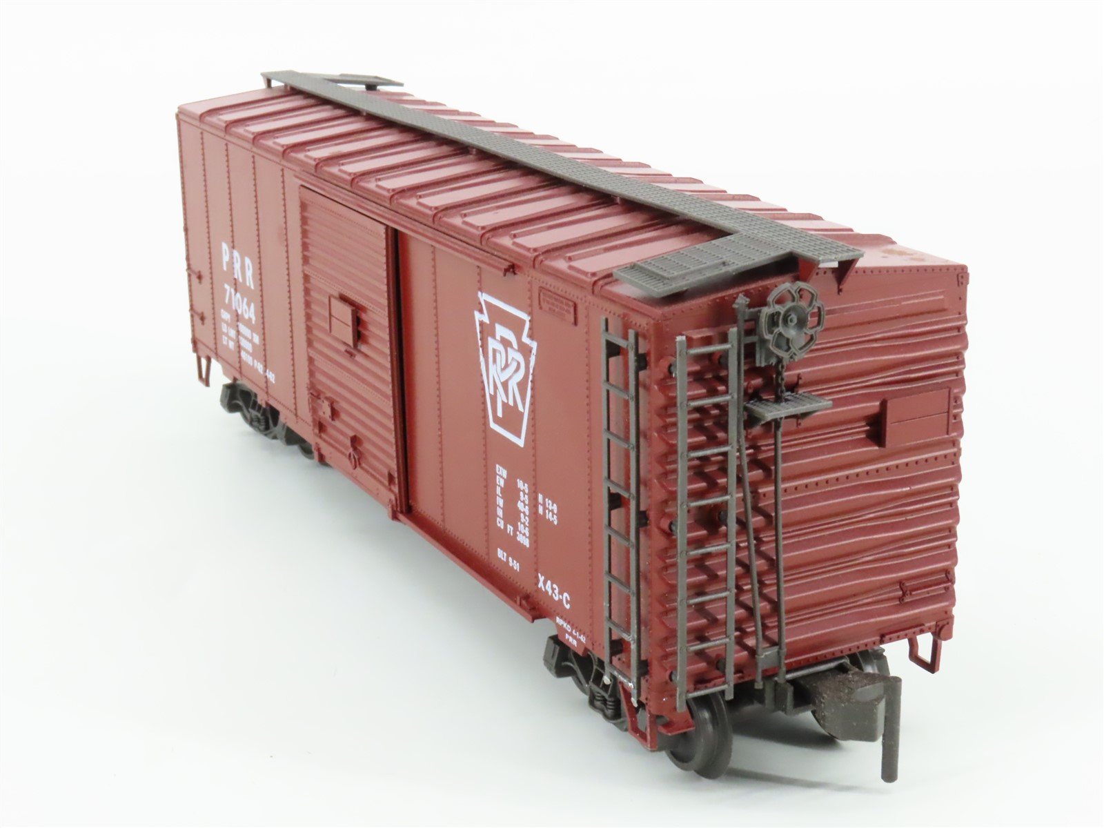 O Gauge 3-Rail Atlas 6204 PRR Pennsylvania Railroad 40' Box Car #71064