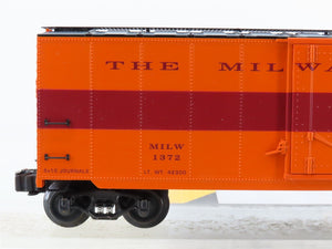 O Gauge 3-Rail K-Line K761-1372 MILW Milwaukee Road Hiawatha Box Car #1372